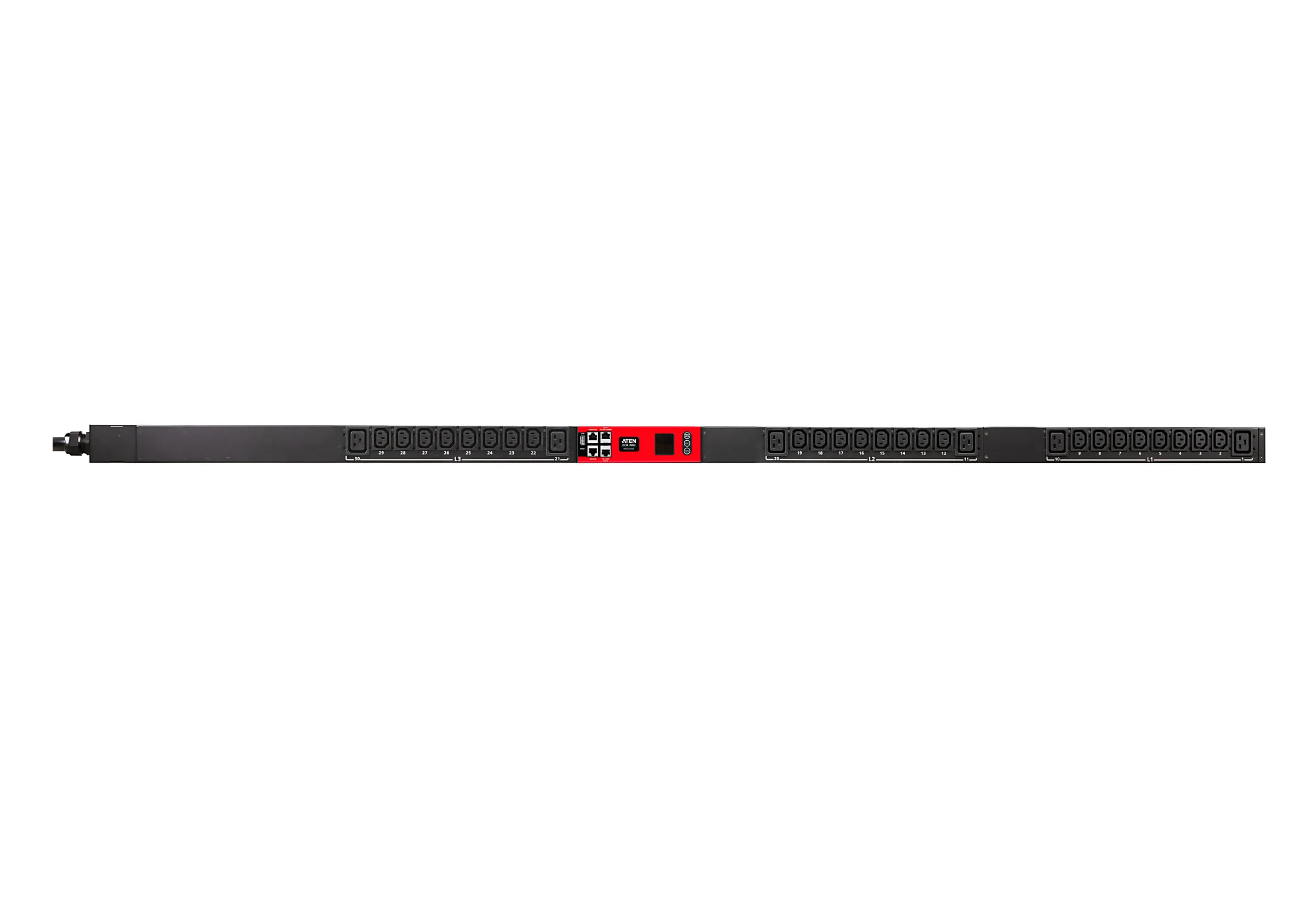 ATEN PG96230G 16A 30-Outlet 3-Phase Switched eco PDU Power Distribution Unit ระบบ ปิด-เปิด ไฟฟ้าอัจฉริยะ รูป 4