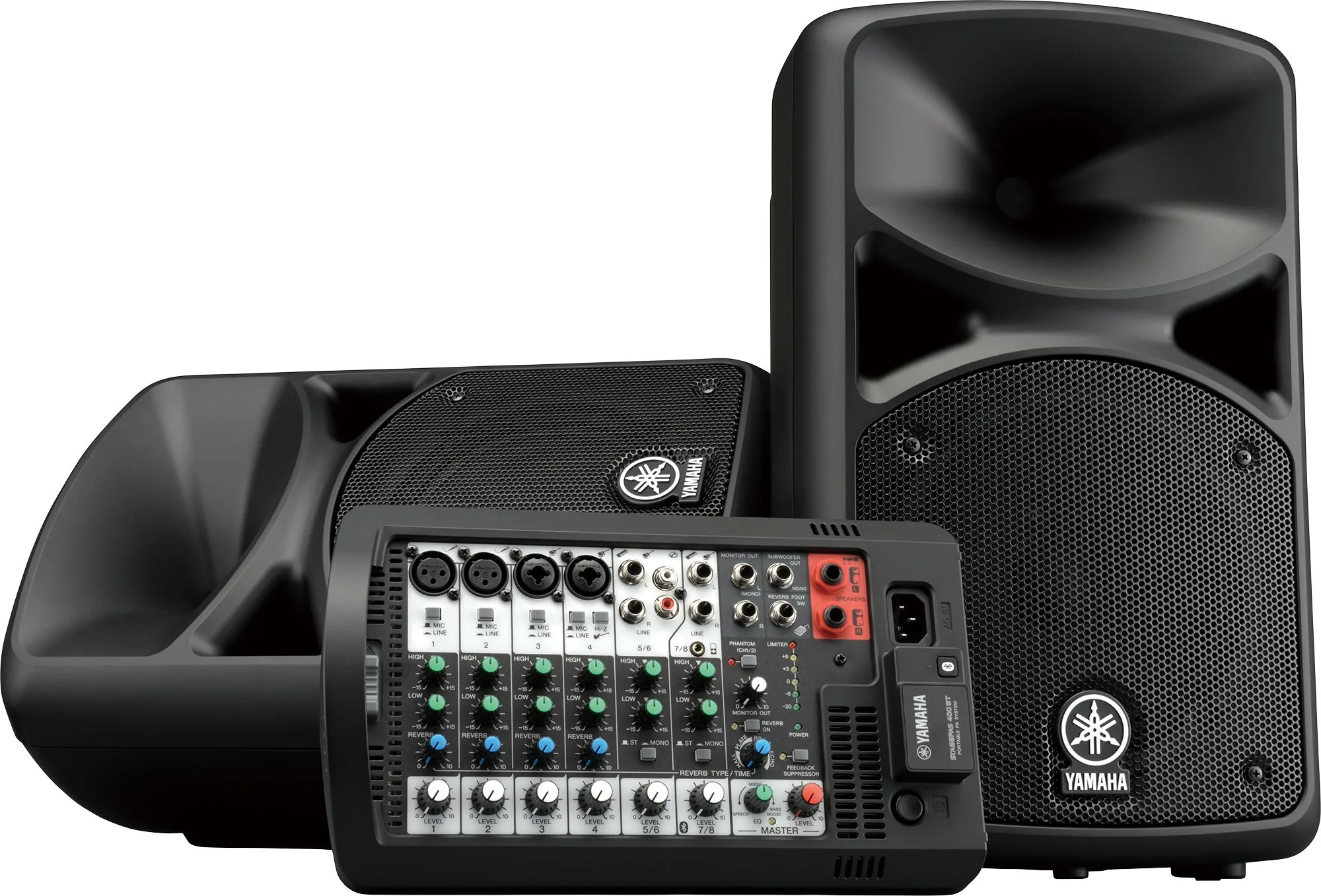 YAMAHA STAGEPAS 400BT+WL ตู้ลำโพงเคลื่อนที่ ลำโพงพกพา , ลำโพง pa ,เครื่องเสียงพกพา
