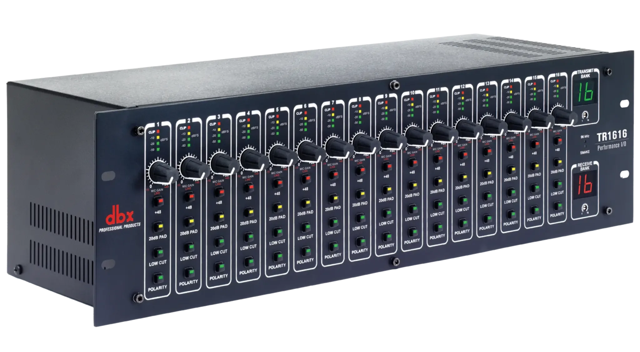 DBX TR1616 16 Channels of Analog I/O digital signal processor รูป 3