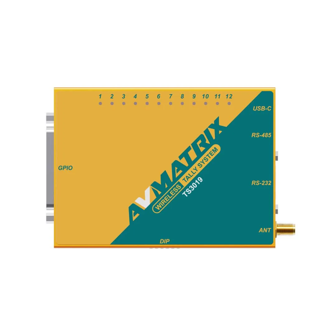 AVMATRIX TS3019-4, ( 1 Tally BOX+ 4 Lamps ) Wireless Tally System, Tally, TS3019-4, TS3019-4, Wireless Tally System, รูป 3