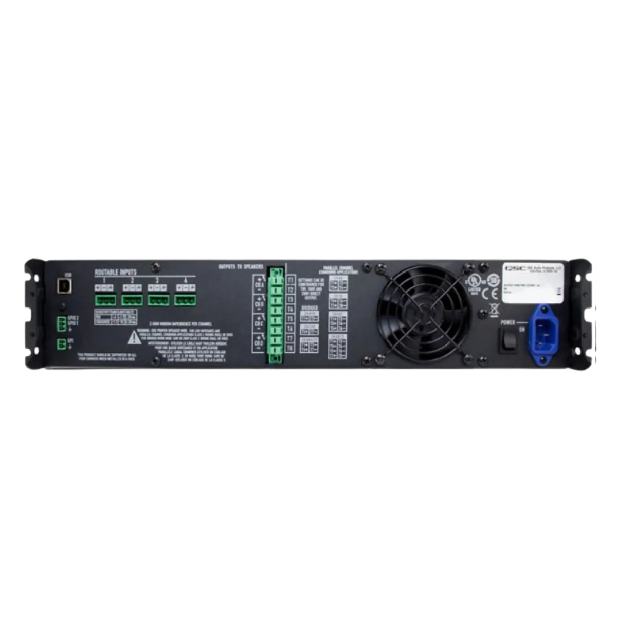 QSC CXD4.5 DSP Amplifier รูป 2