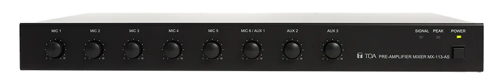TOA MX-113 AS Amplifier Mixer มิกเซอร์