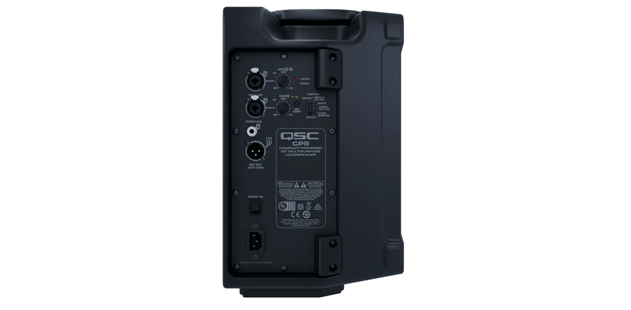 QSC CP8 Compact Powered Loudspeaker ลำโพง รูป 2