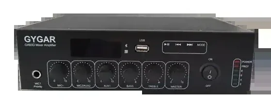 GYGAR GA60D Digital Mixer Amp 60 Watt มิกเซอร์