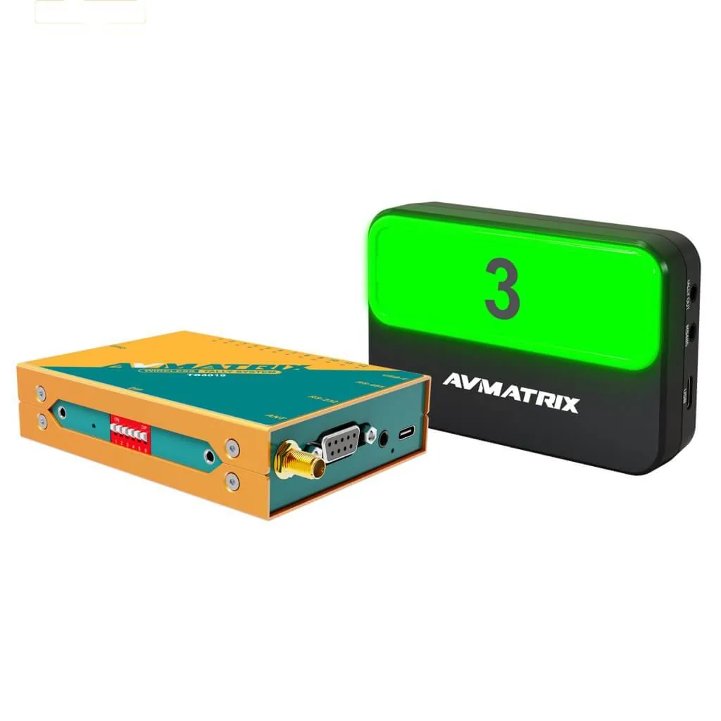 AVMATRIX TS3019-4, ( 1 Tally BOX+ 4 Lamps ) Wireless Tally System, Tally, TS3019-4, TS3019-4, Wireless Tally System,