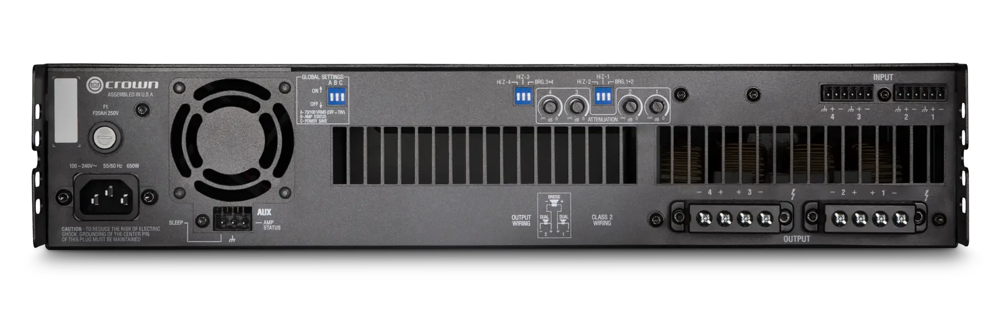 CROWN DCi 4/600 Power Amplifier 4ch. 600W รูป 2