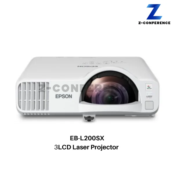 Projector Epson EB-L200SX 3LCD (3,600 lm / XGA) Short-throw Laser Display projector