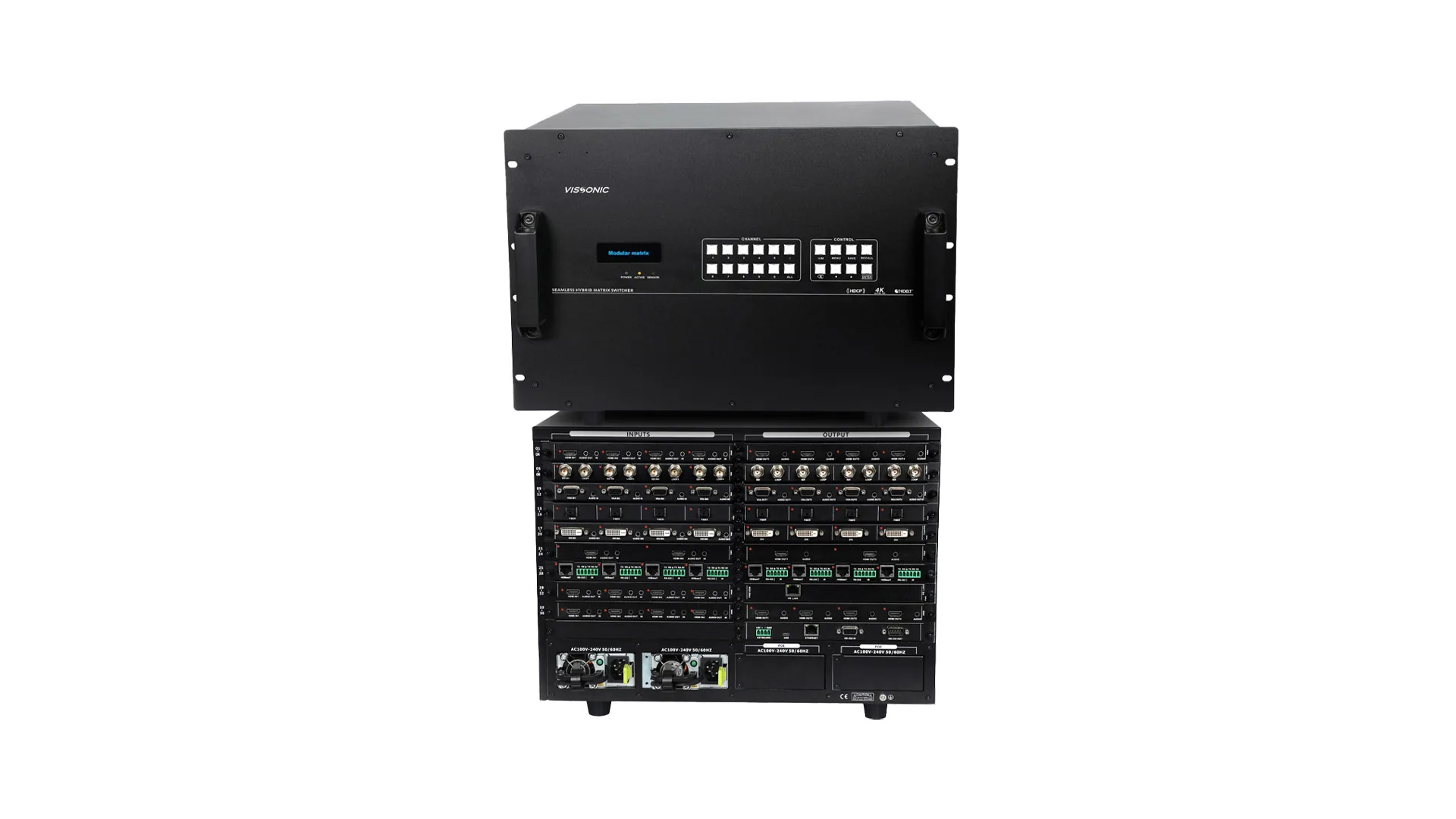 VISSONIC VW-VL3636 Modular Seamless Matrix Switcher 36x36, 30W. รูป 3