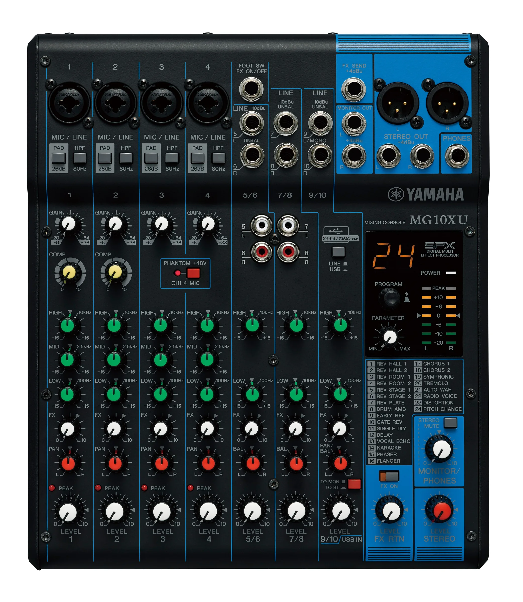 Yamaha MG10X รูป 2