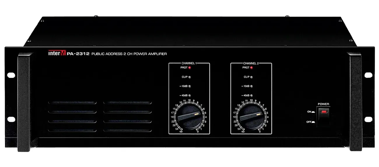 Inter-M PA-2312 Power Amplifier 2ch. 120W