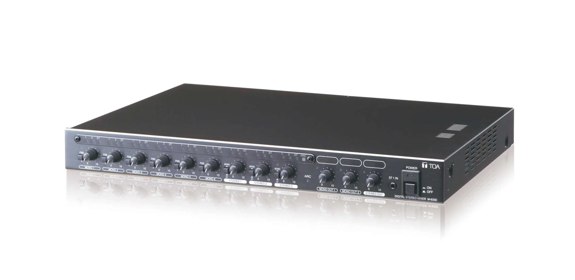 TOA M-633D Digital Stereo Mixer มิกเซอร์