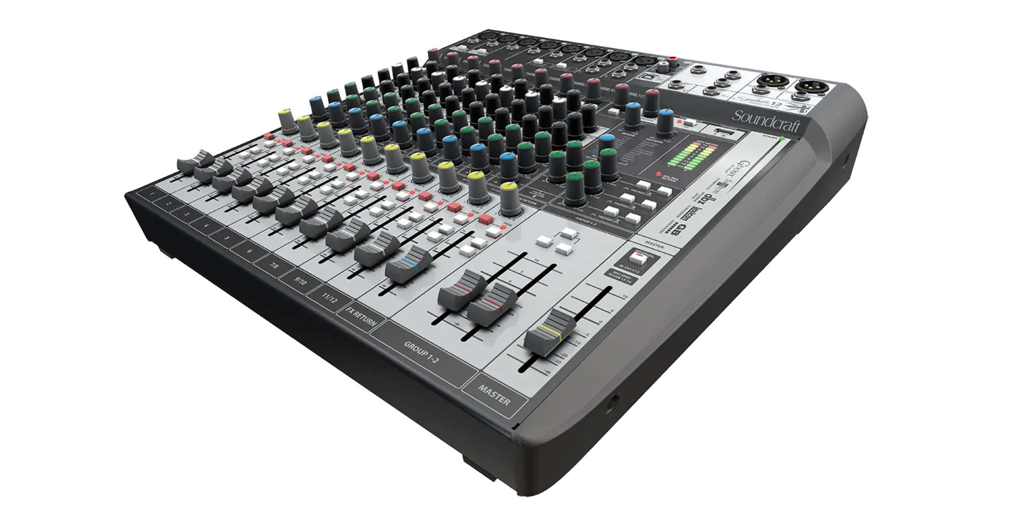 Soundcraft Signature 12 MTK มิกเซอร์ รองรับการบันทึกเสียง มิกเซอร์ รูป 3