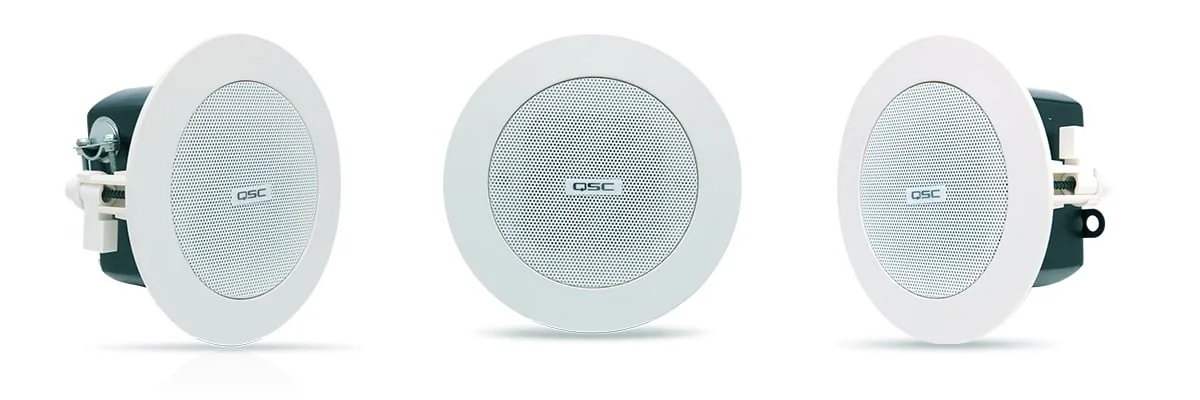 QSC AD-C.SAT 2.75-inch Small Format Ceiling Satellite Loudspeaker