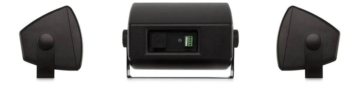QSC AC-S4T-BK/WH surface mounted 4” two-way loudspeaker with 70/100V transformer รูป 3
