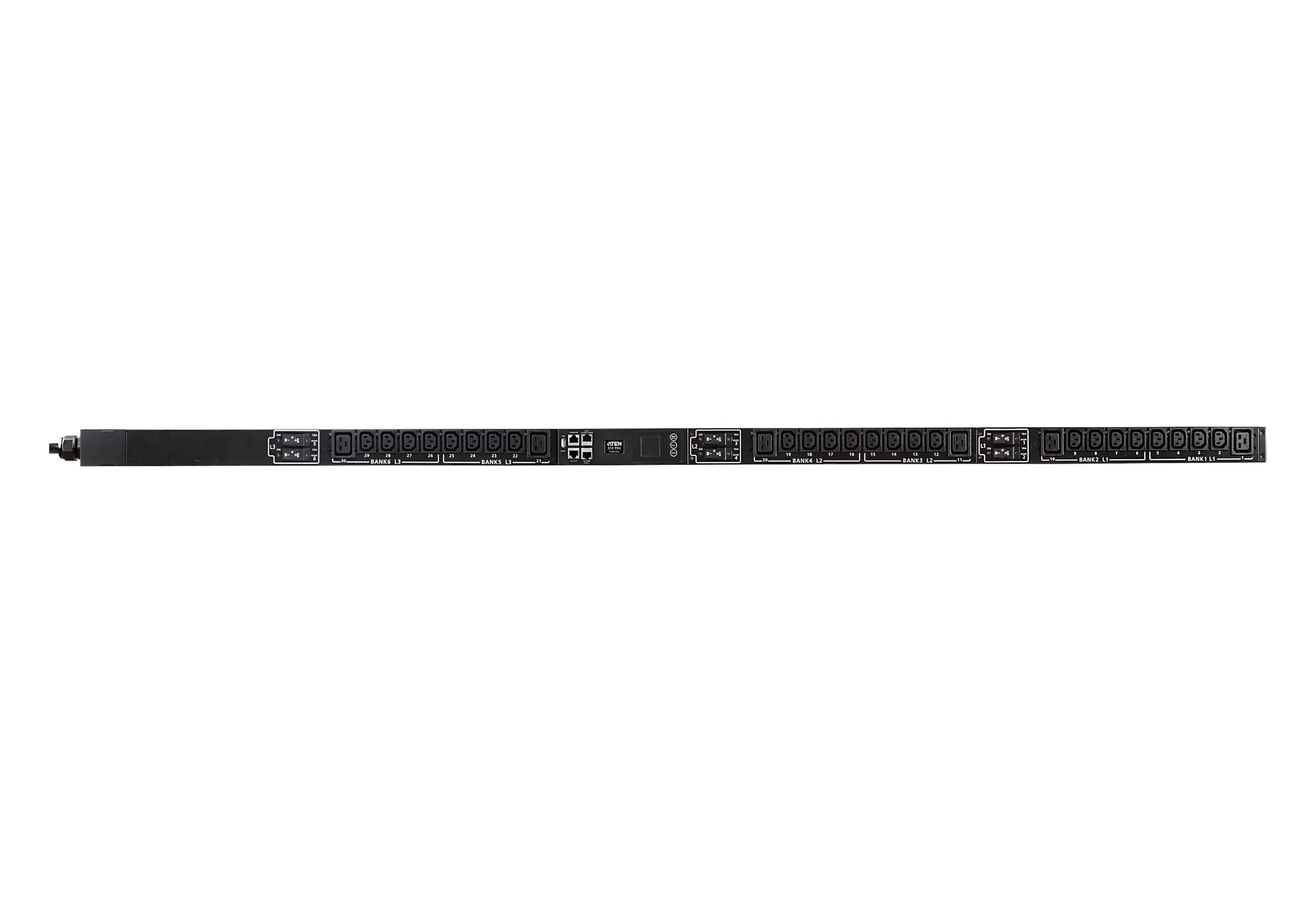 ATEN PG98330G 32A 30-Outlet 3-Phase Outlet-Metered & Switched eco PDU Power Distribution Unit ระบบ ปิด-เปิด ไฟฟ้าอัจฉริยะ รูป 3