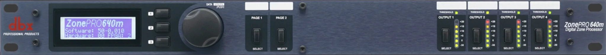 DBX 640m 6x4 Digital Zone Processor digital signal processor