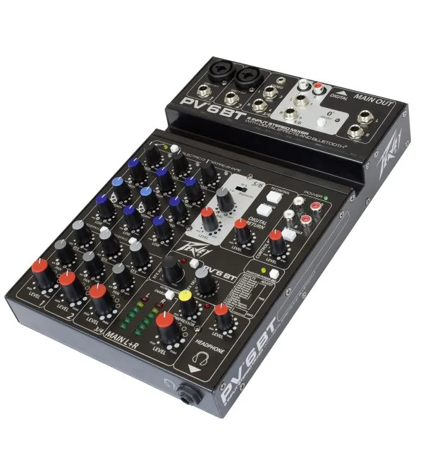 Peavey PV6BT มิกเซอร์ Mixing Console with Bluetooth มิกเซอร์ รูป 3