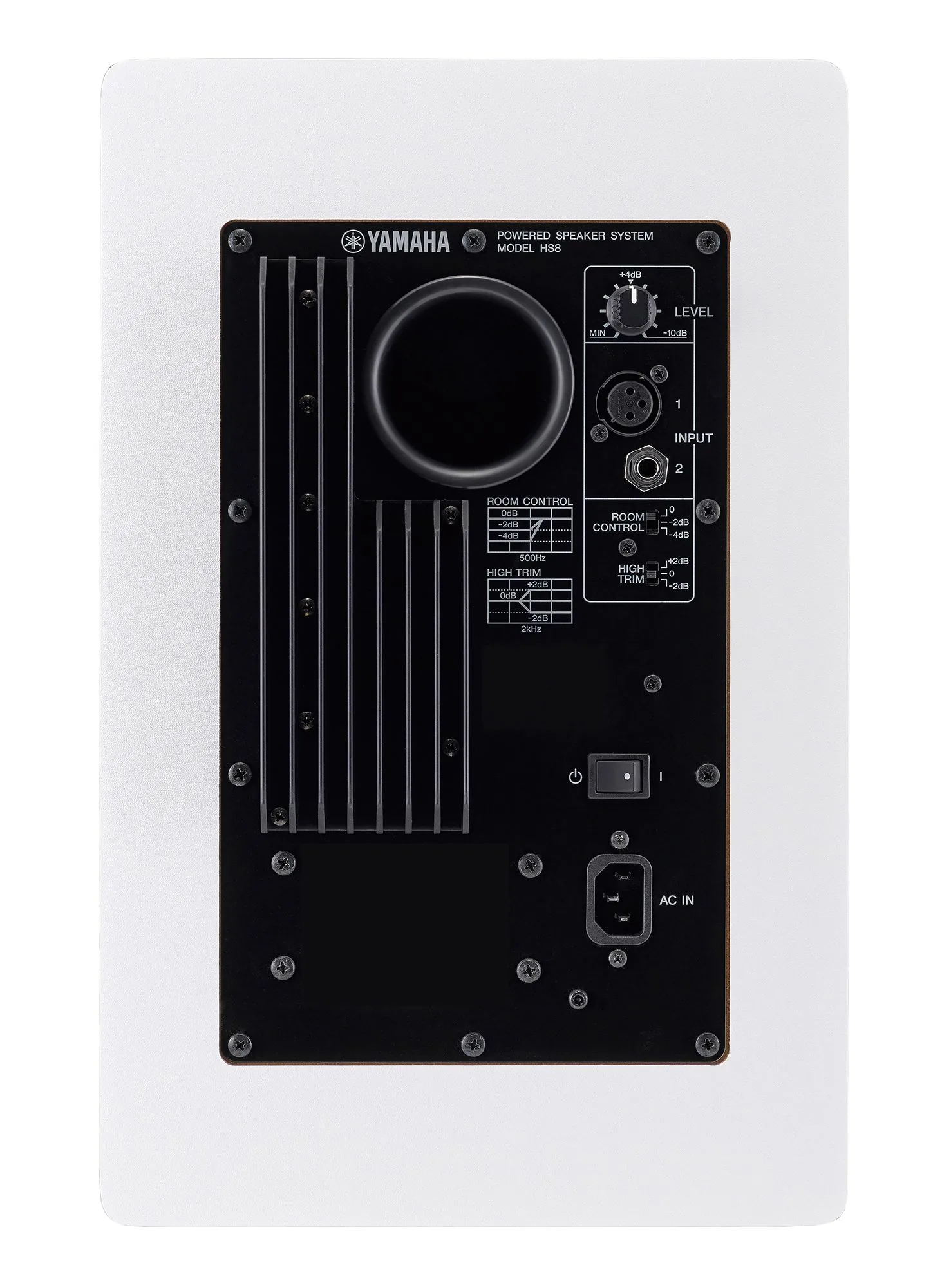 YAMAHA HS8W ตู้ลำโพงมอนิเตอร์ 2 way bass-reflex ลำโพง รูป 4
