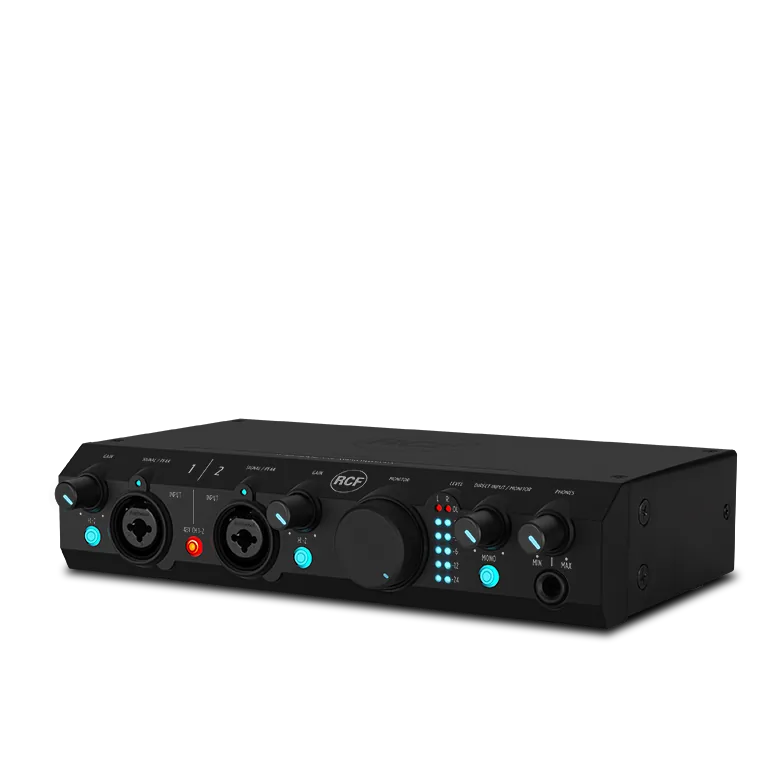 RCF TRK PRO2 2x2ch USB Audio Interface ออดิโออินเทอร์เฟส