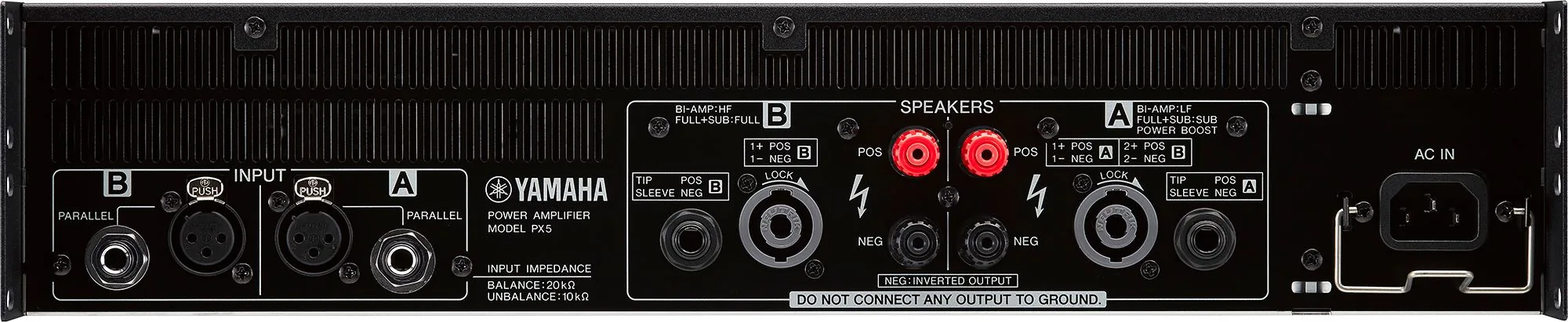 YAMAHA PX5 500W Power Amplifier รูป 5