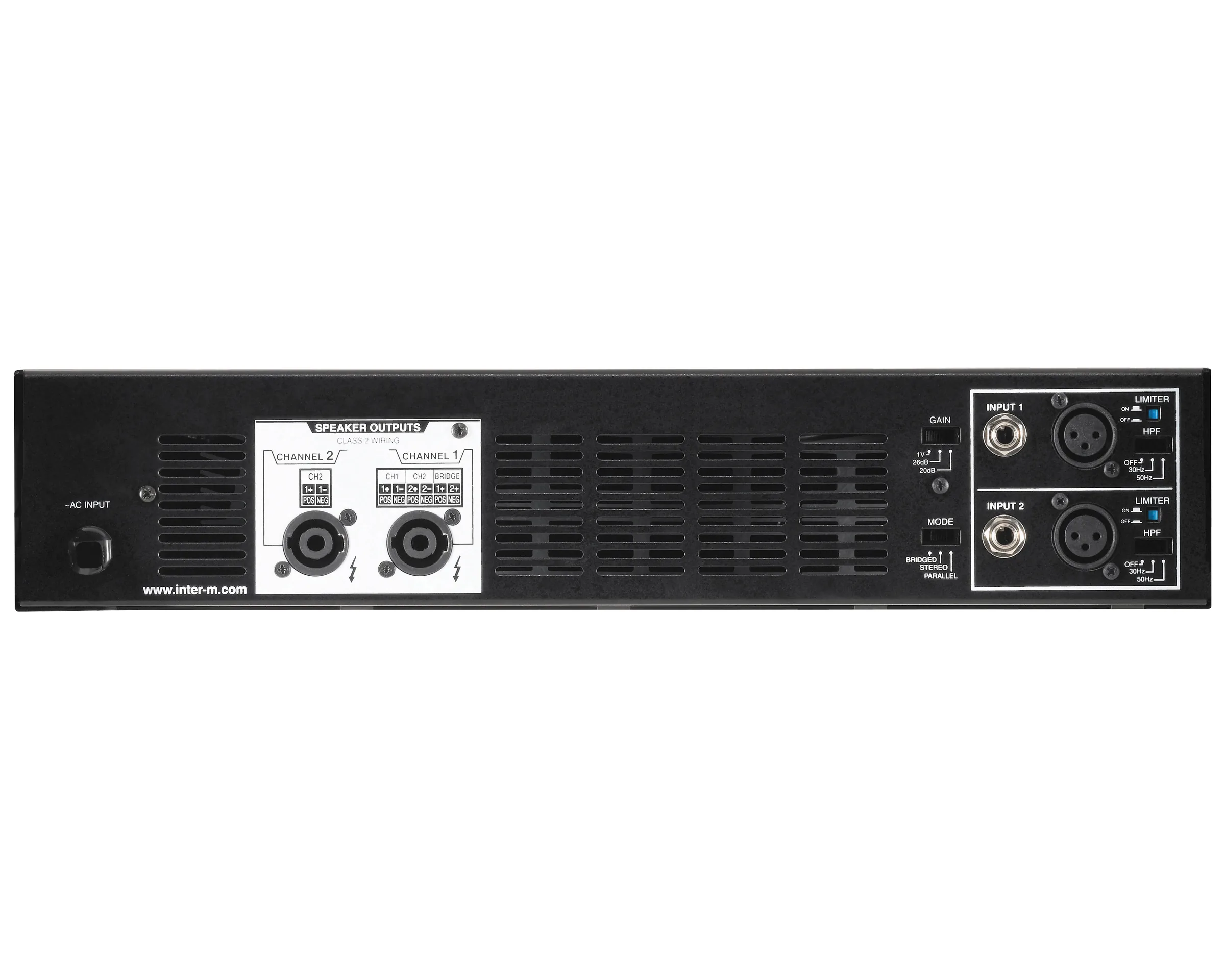 Inter-M V2-3000 POWER AMPLIFIER 2ch รูป 2