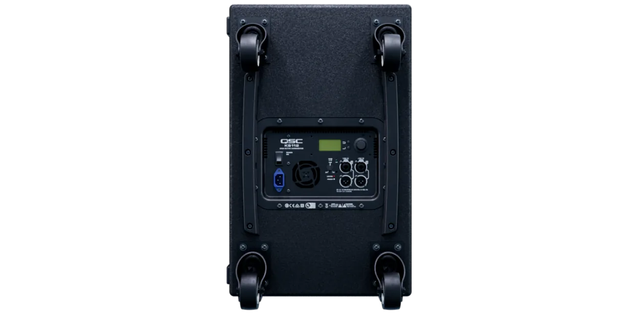 QSC KS112 highly portable, single 12-inch bandpass design subwoofer ลำโพง รูป 2