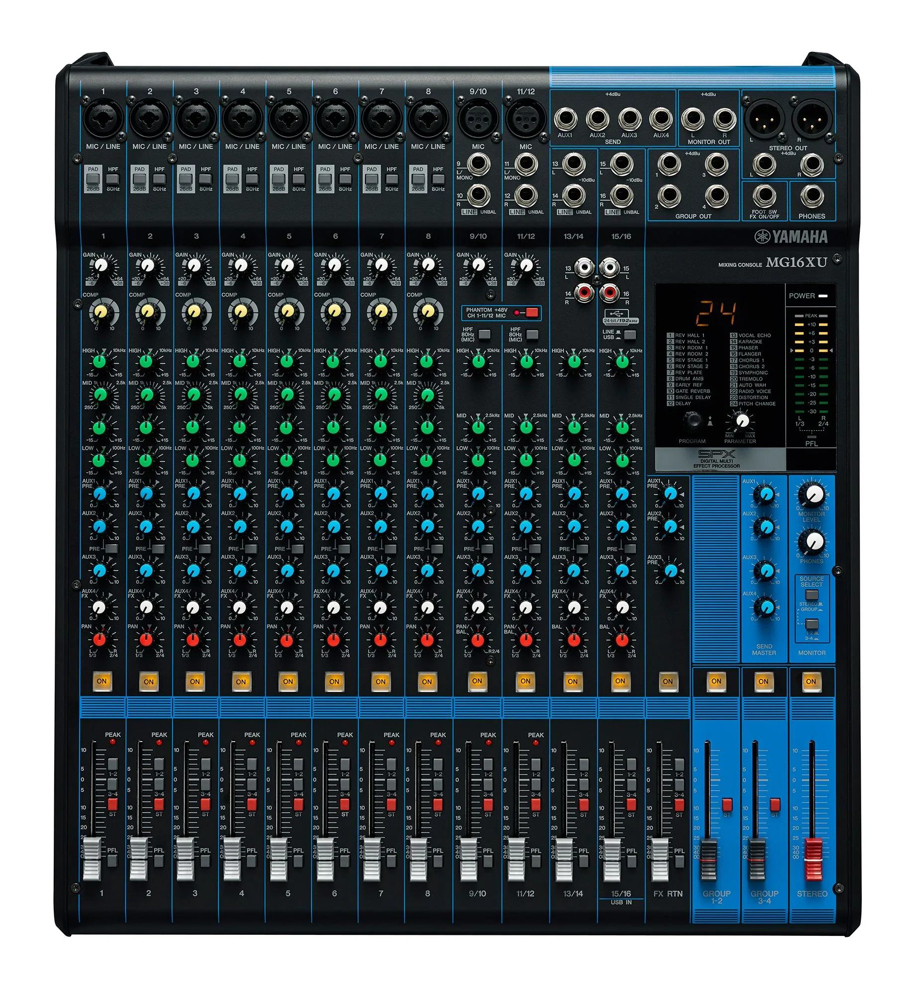 YAMAHA MG16XU มิกเซอร์ 16-Channel Mixer มิกเซอร์ รูป 2