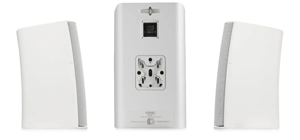QSC AD-S12-BK/WH ตู้ลำโพงติดผนัง 2 ทาง 12 นิ้ว 300 วัตต์ ลำโพง รูป 4
