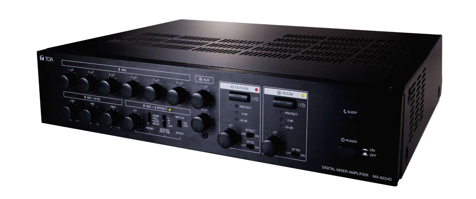 TOA MX-6224D Digital Mixer Amplifier มิกเซอร์ รูป 2