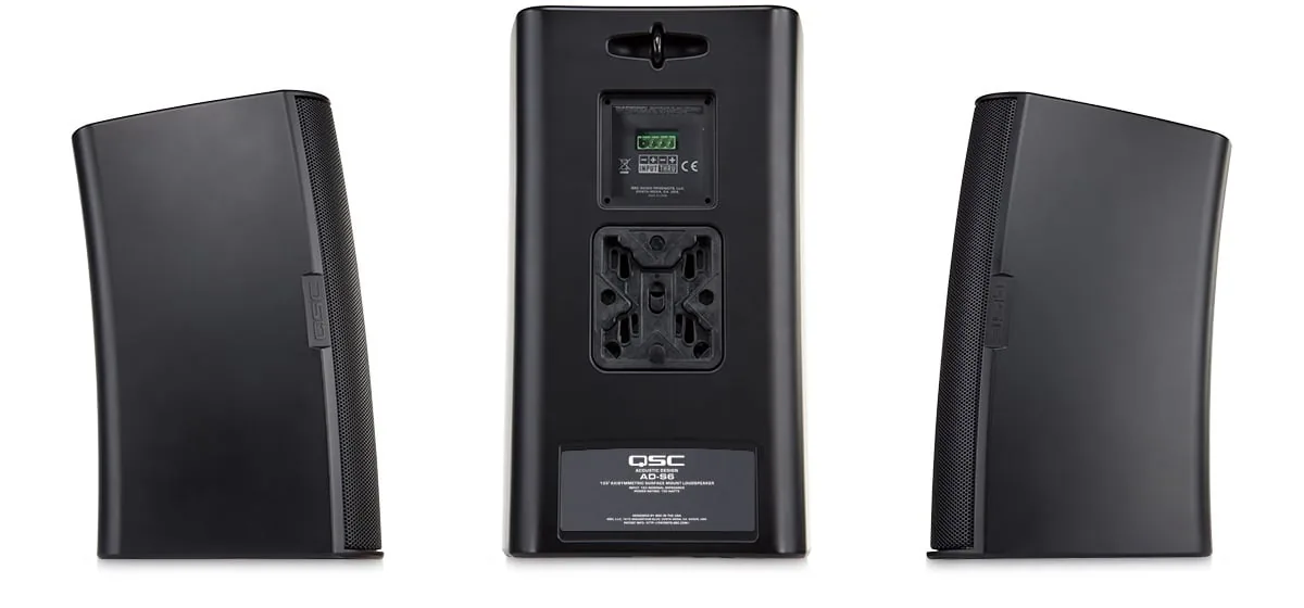 QSC AD-S6 surface mounted, 16 ohm, 6.5" passive two-way loudspeaker ลำโพง รูป 2