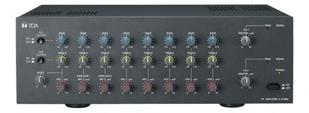 TOA A-2128M-AS Mixer Power Amplifier มิกเซอร์