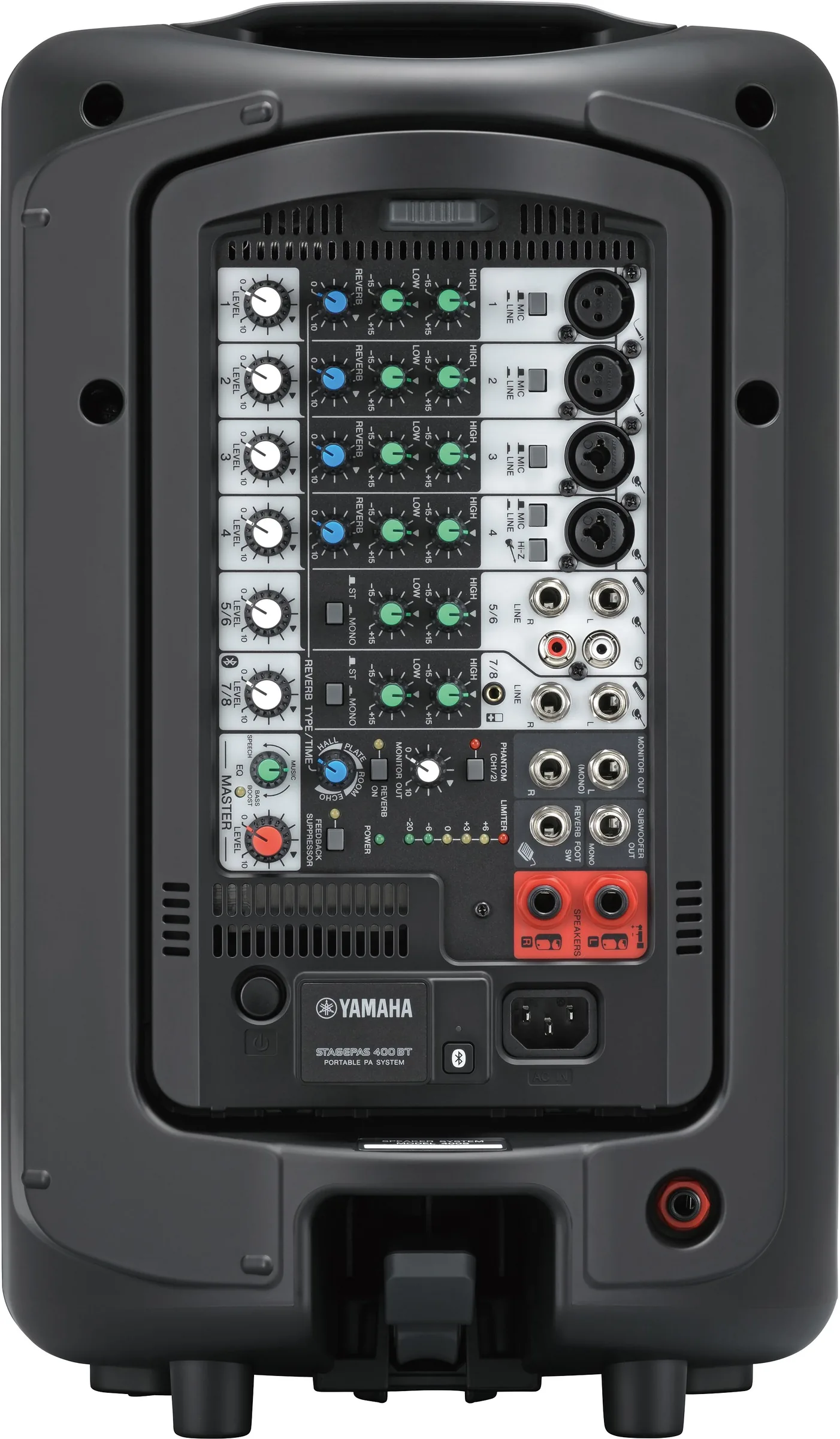 YAMAHA STAGEPAS 400BT+WL ตู้ลำโพงเคลื่อนที่ ลำโพงพกพา , ลำโพง pa ,เครื่องเสียงพกพา รูป 4