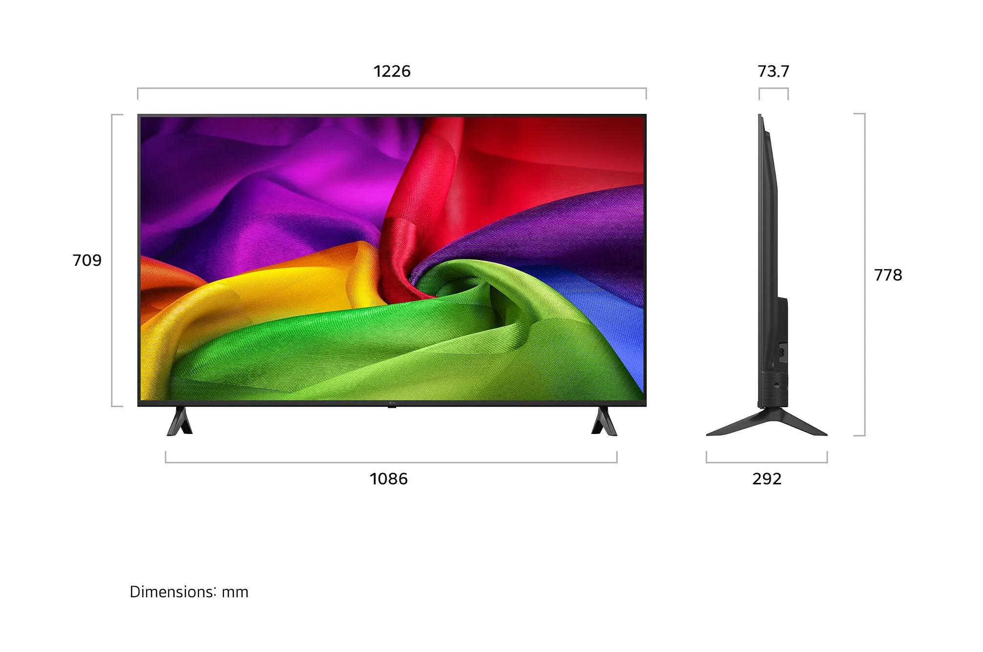 LG 55NU805BPSB 55" 4K Smart TV รูป 2