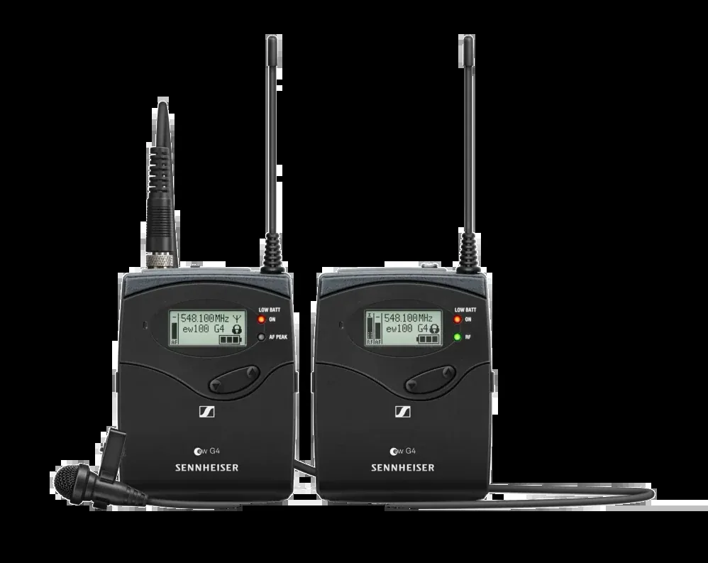 SENNHEISER ew112P G4, Camera-Mount Wireless with ME 2-II Lavalier Mic ( 794-806 MHz)