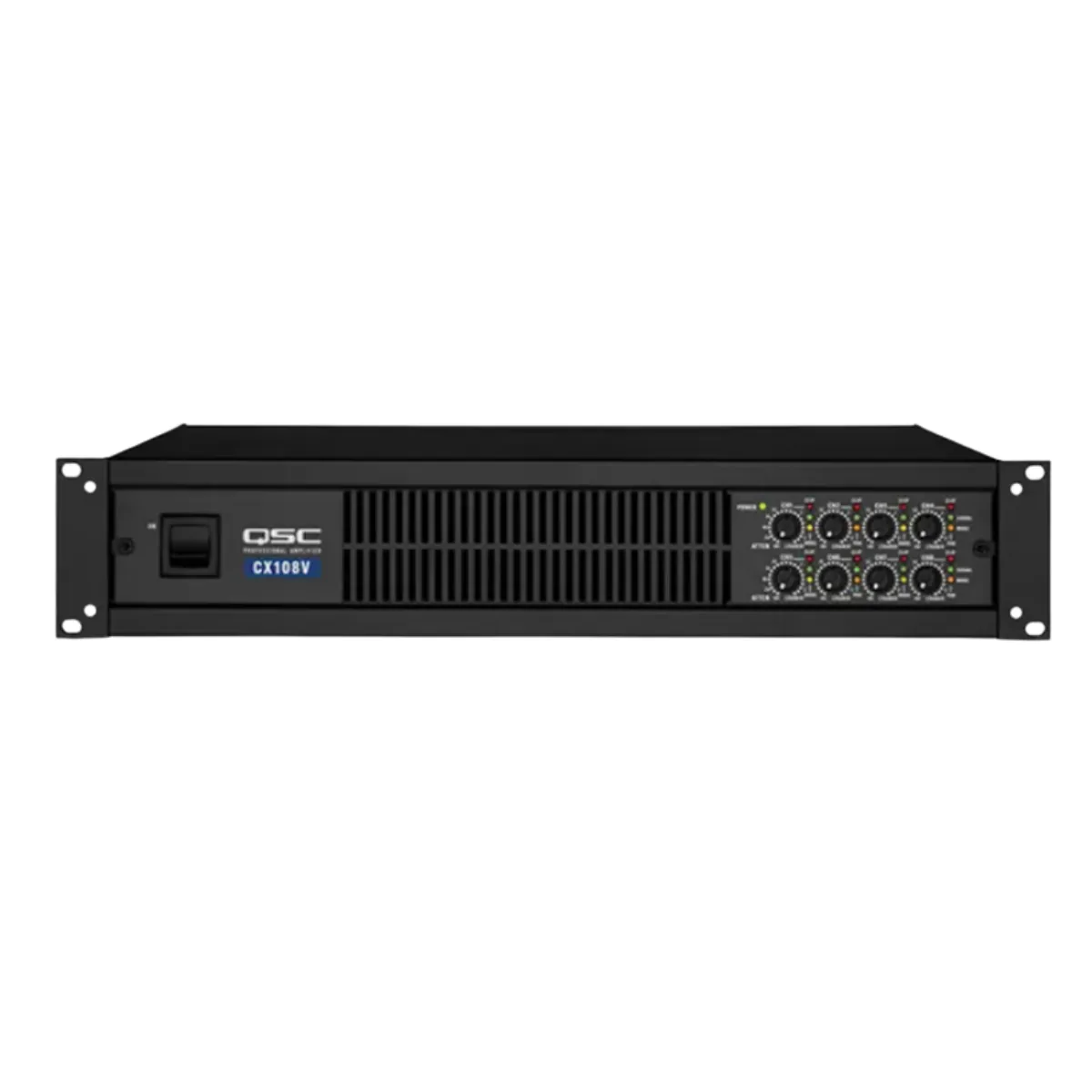 QSC CX108V 8Cn. Power Amplifier 100W/Ch. แอมป์