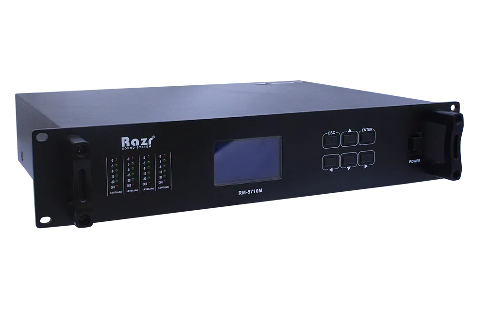 RAZR RM-5710M Main controller unit ไมค์ประชุม ชุดประชุม ไมค์ห้องประชุม ไมค์ประชุมไร้สาย ชุดประชุมไร้สาย microphone conference รูป 3