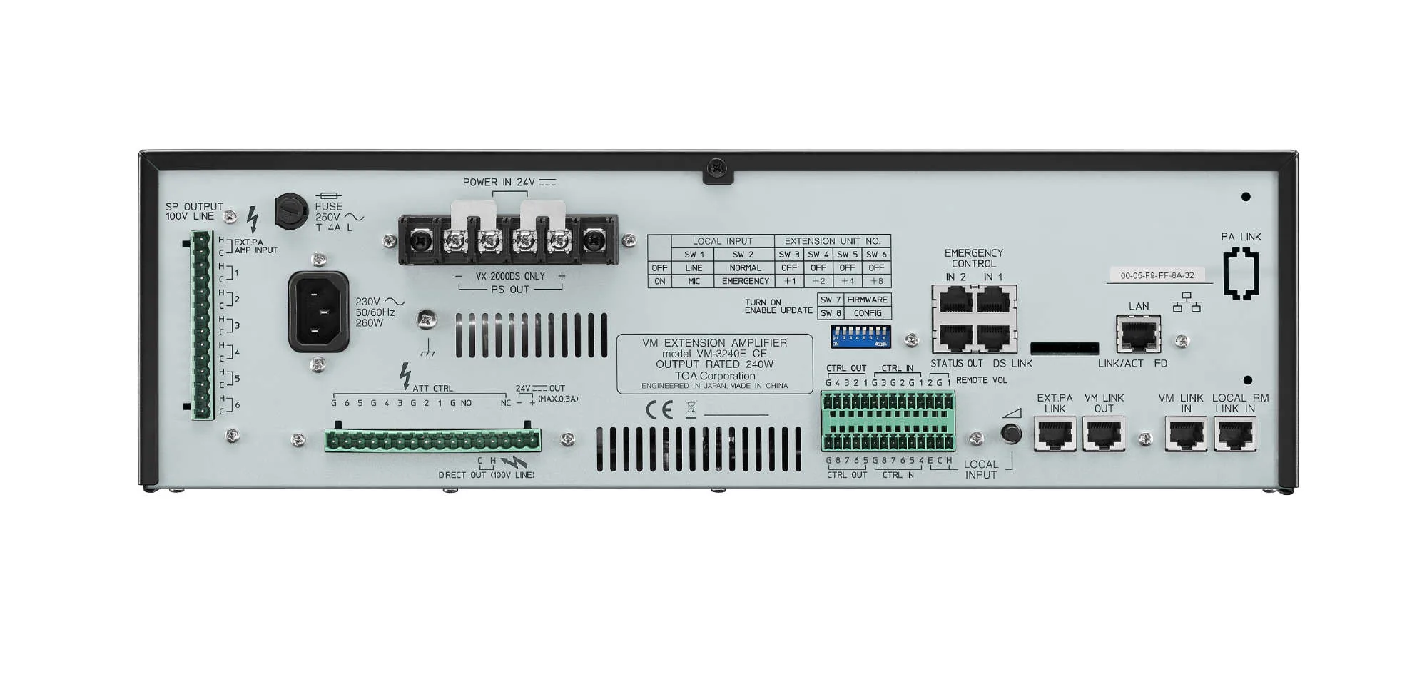 TOA VM-3240E CE รูป 3
