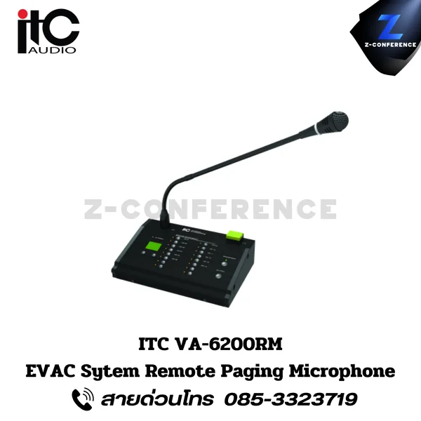 ITC VA-6200RM EVAC System Remote Paging Microphone