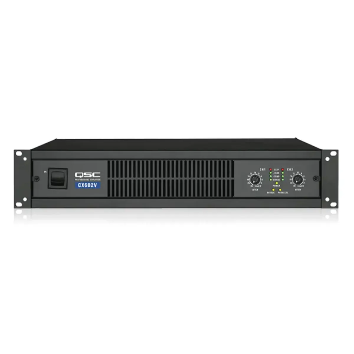 QSC CX602V Powered Amplifier 2ch. 200W 70V