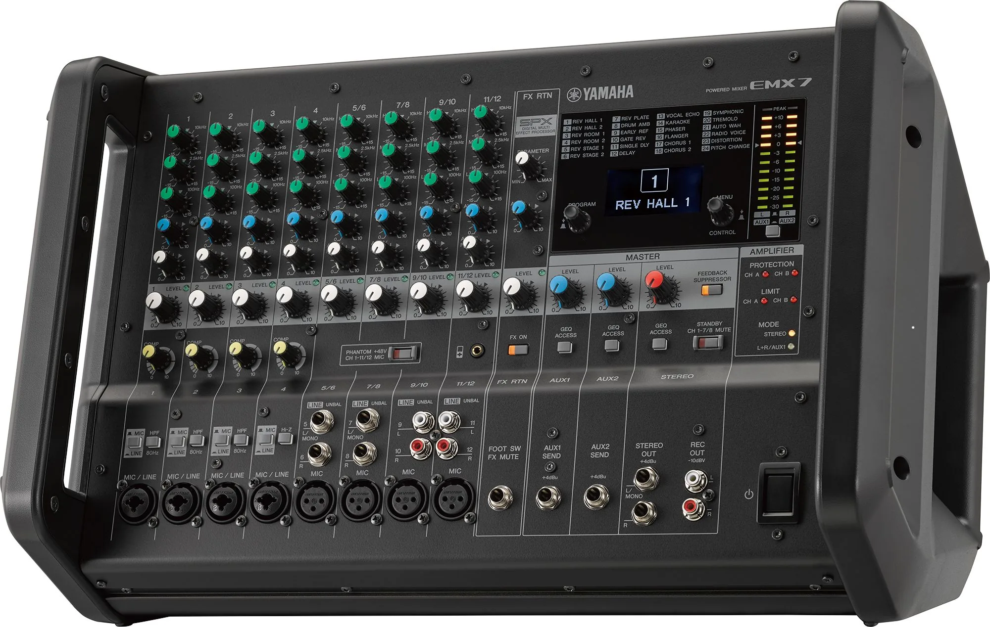 YAMAHA EMX7 POWER MIXER 710W มิกเซอร์ รูป 2