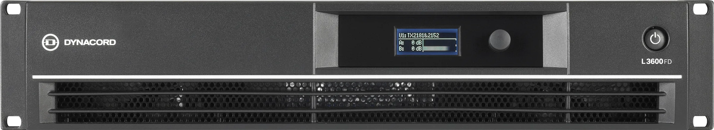 DYNACORD L3600FD DSP Power Amplifier 2 x 1,700W 4 Ohms with FIR Drive Technology รูป 2