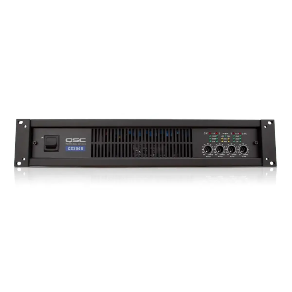 QSC CX204V Power Amplifier 4ch. 200W 70v