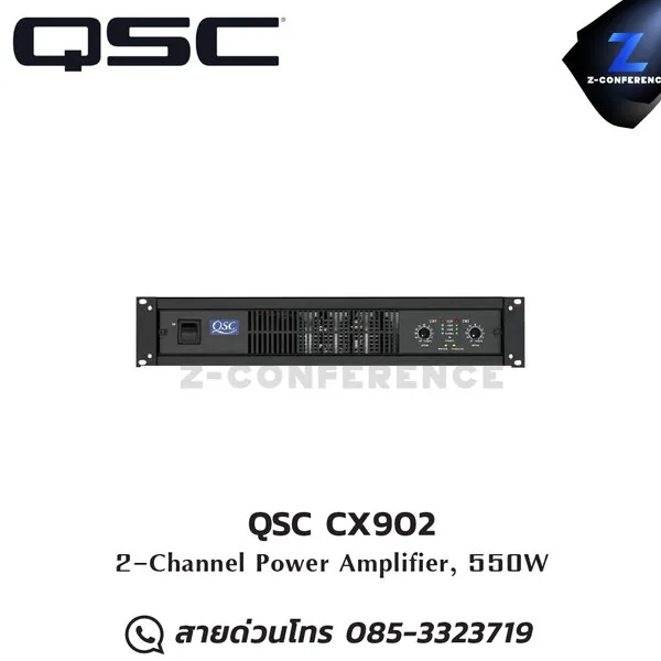QSC CX902 Powered Amplifier 550W