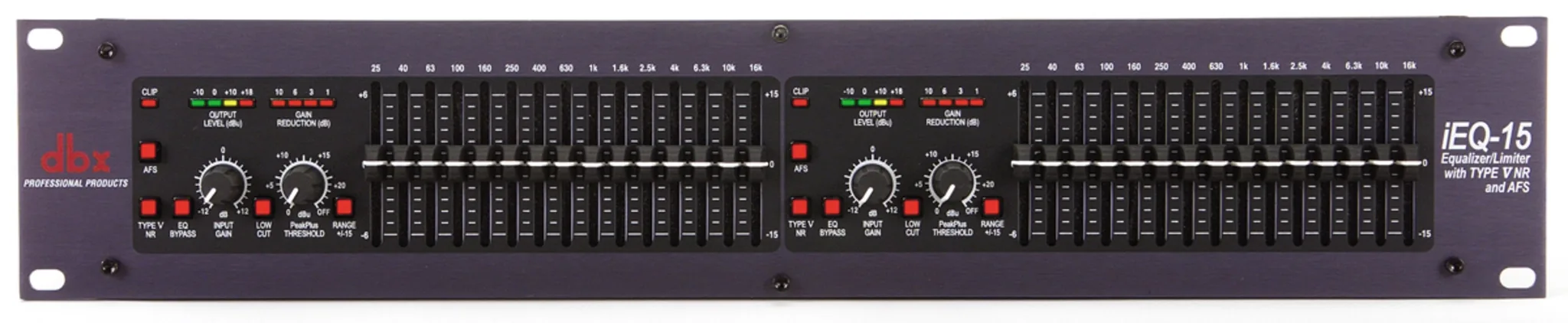 DBX iEQ15 Dual 15-Band Graphic EQ digital signal processor