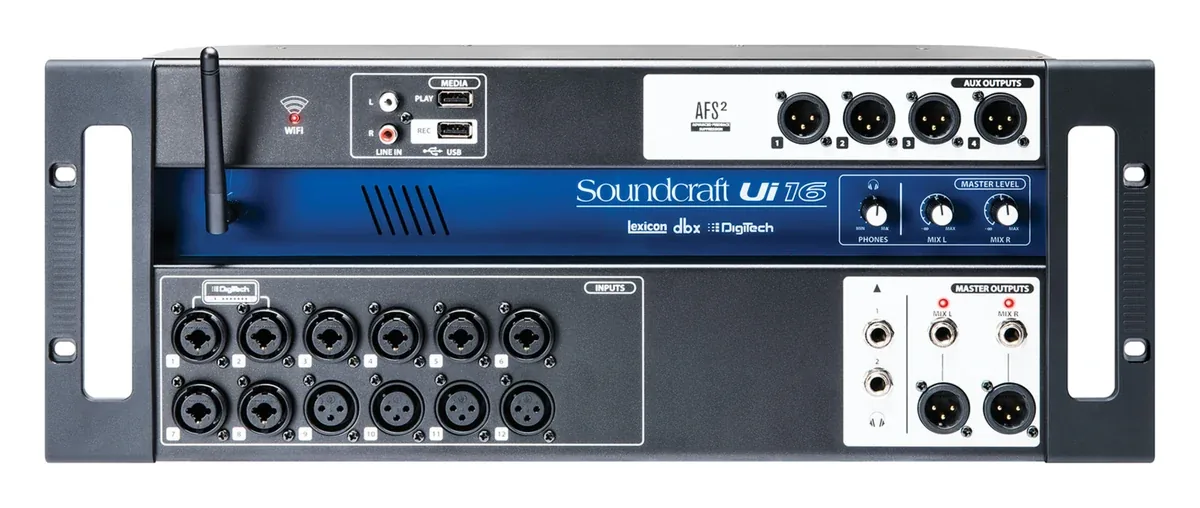 Soundcraft Ui16 Remote-Controlled Digital Mixer มิกเซอร์