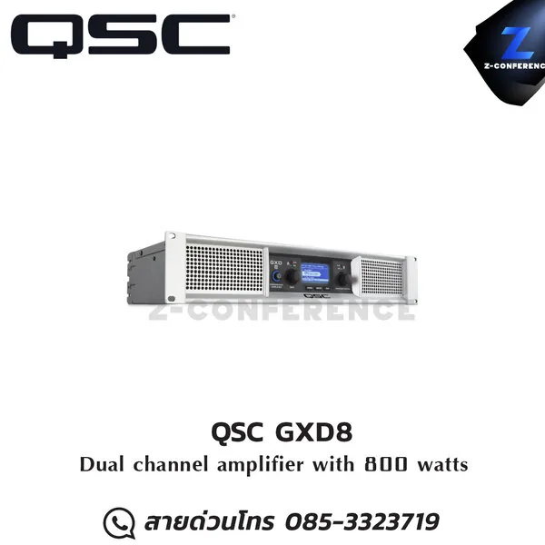 QSC GXD8 Amplifier 800W