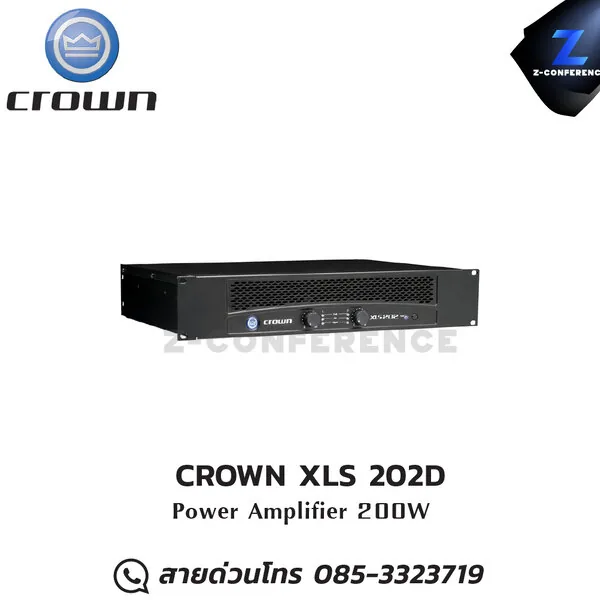 CROWN XLS 202D Power Amplifier 200W
