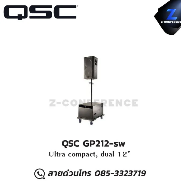 QSC GP212-sw Passive Dual 12-inch Subwoofer ลำโพง