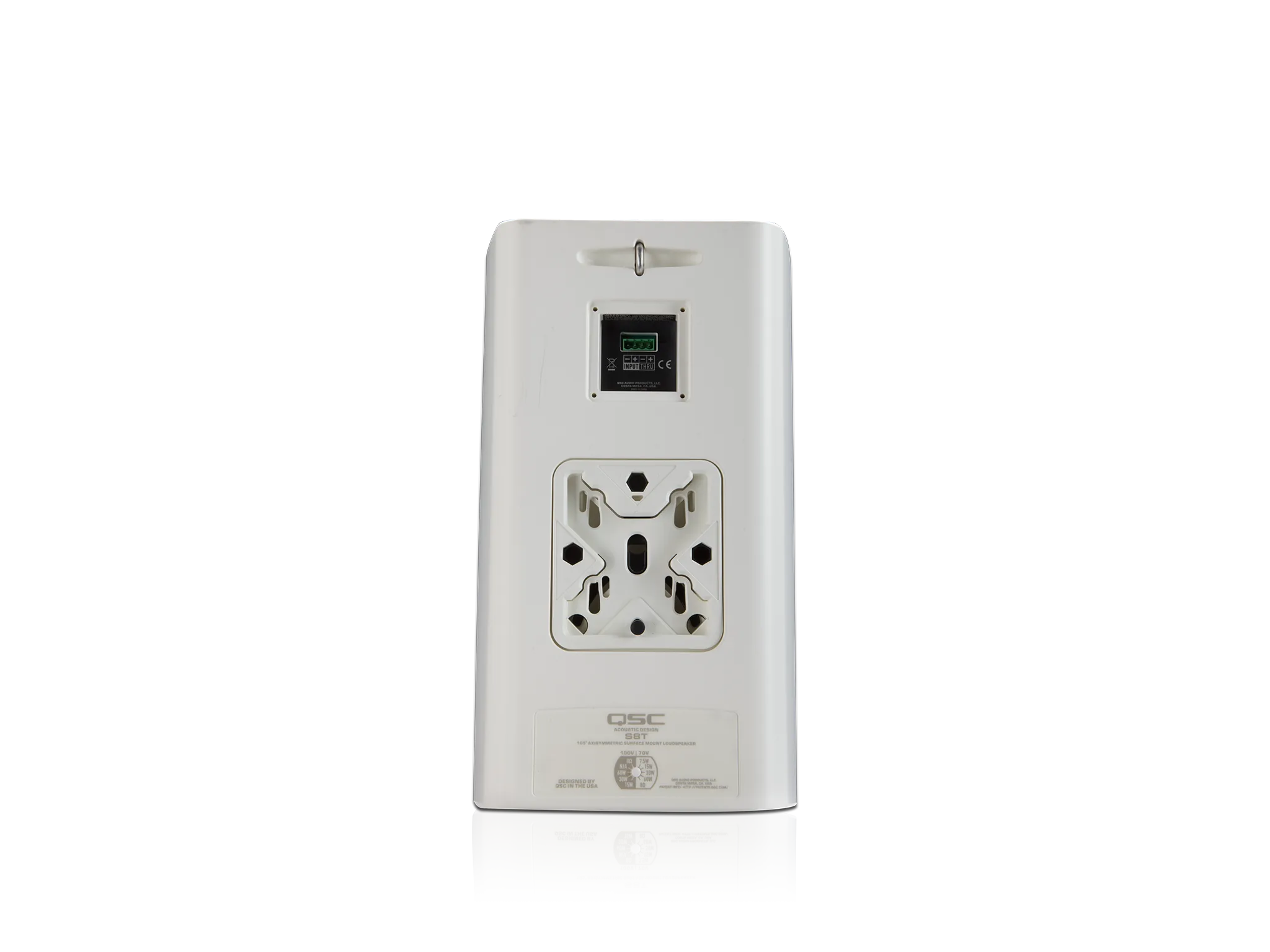 QSC S8TQSC AD-S8T-BK/WH ตู้ลำโพงติดผนัง 2 ทาง 8 นิ้ว 60 วัตต์ ลำโพง รูป 6