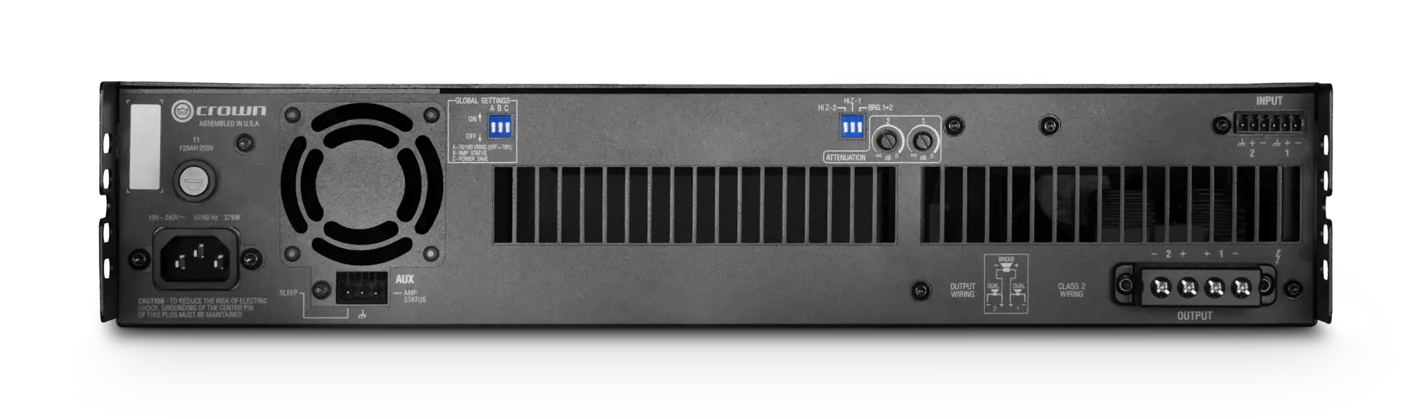 CROWN DCi 2/600 Power Amplifier 2 ch. 600W รูป 2